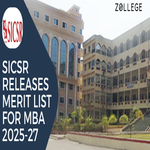 SICSR Releases Merit List For MBA 2025